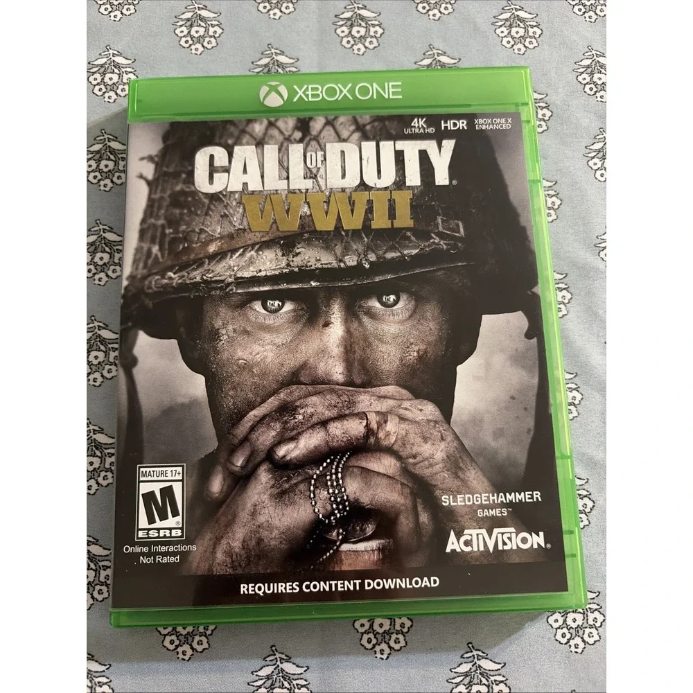 Call of Duty: World War 2 WW2 (Xbox One, 2017) - CIB COMPLETE IN BOX TESTED